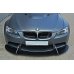 Накладка сплиттер на передний бампер вариант 3 на BMW M3 E92 / E93